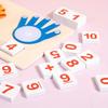 Wooden Finger Counting Board  Interactive Math Toy For Toddlers Sensory Number Recognition  Fine Motor Skills Arithmetic
