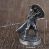 Antike Weißmessing Spartaner Rom Ritter Figuren Miniaturen Vintage Soldaten Modell Statue Desktop Ornament Geschenk