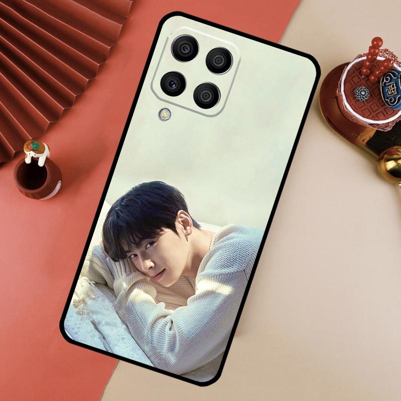 Cha Eun Woo Korean actor singer For Samsung Galaxy M31 M32 M52 M16 M11 M21 M13 M33 M35 M53 M55 M15 M14 M34 M54 M12 M06 Case