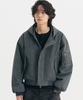 Then Our Flight Washed Hooded Jacket (Charcoal)