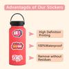 60 Cartoon Fun Text New Style Graffiti Stickers DIY Decorative Skateboard Water Cup Personalized Stickers