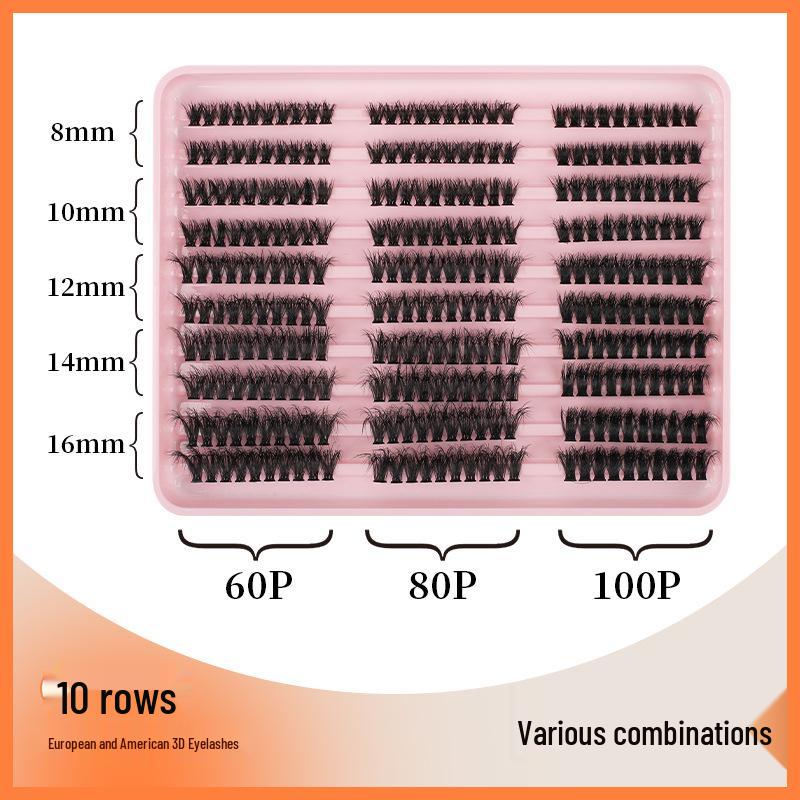 

Пушистые Горячего Расплава Волосы для Куклы Сделай Сам Беспорядочный Набор Накладных Ресниц