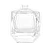 Transparent Glass Perfume Spray Bottle with Cap and Nozzle