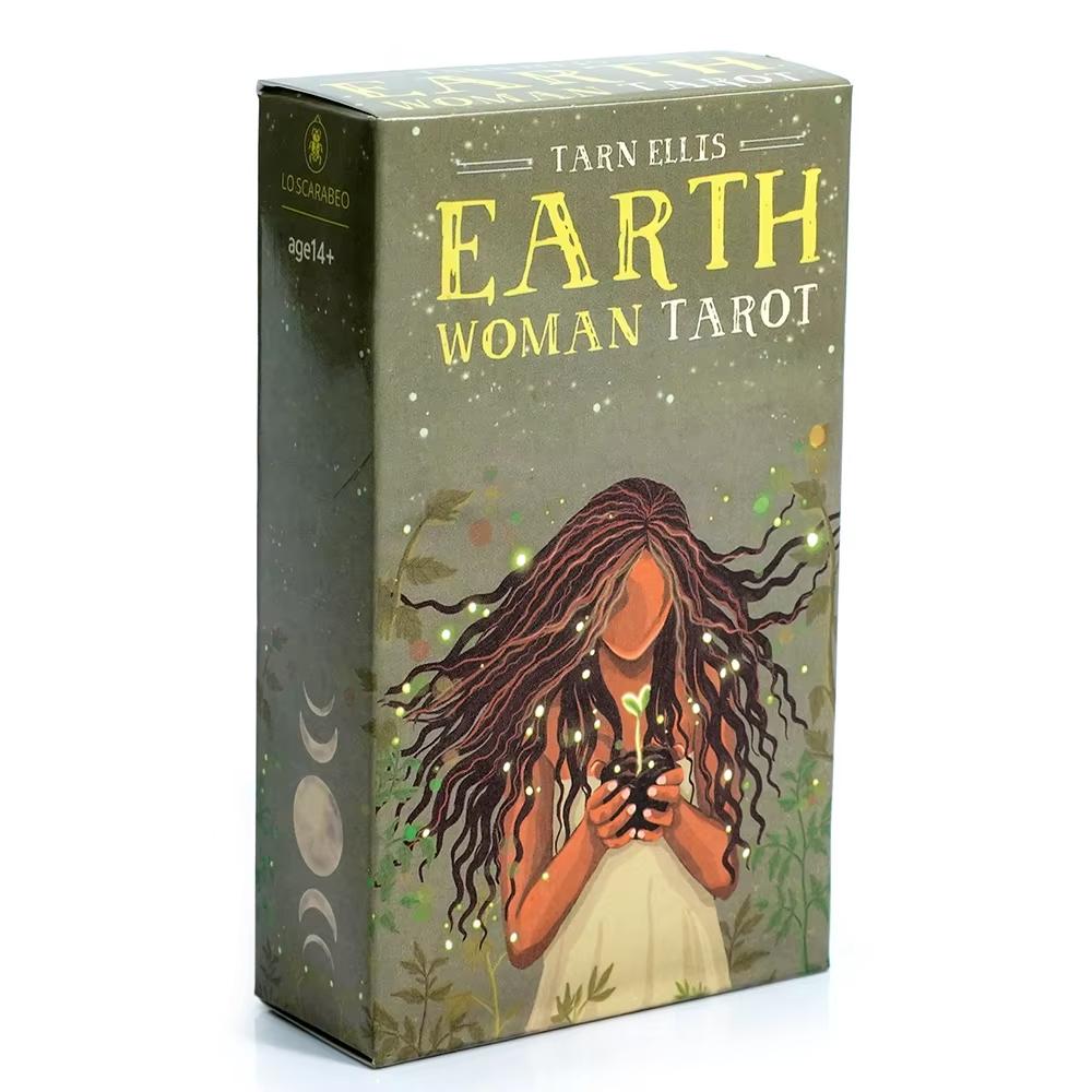 Earth Woman Tarot Deck 78 Pcs Tarot Cards Nurture Your Intuition and Celebrate Mother Nature's Wisdom