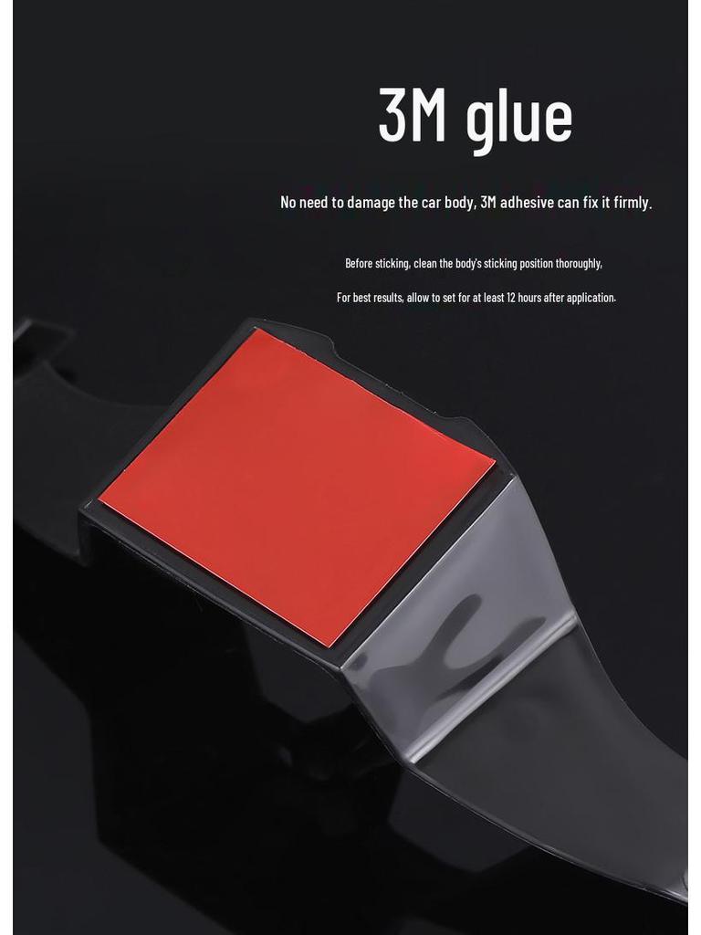 Universal No-Punch Mini Rear Spoiler for Hongqi H5/HS5/H7 Car Accessories - Personalized Modification