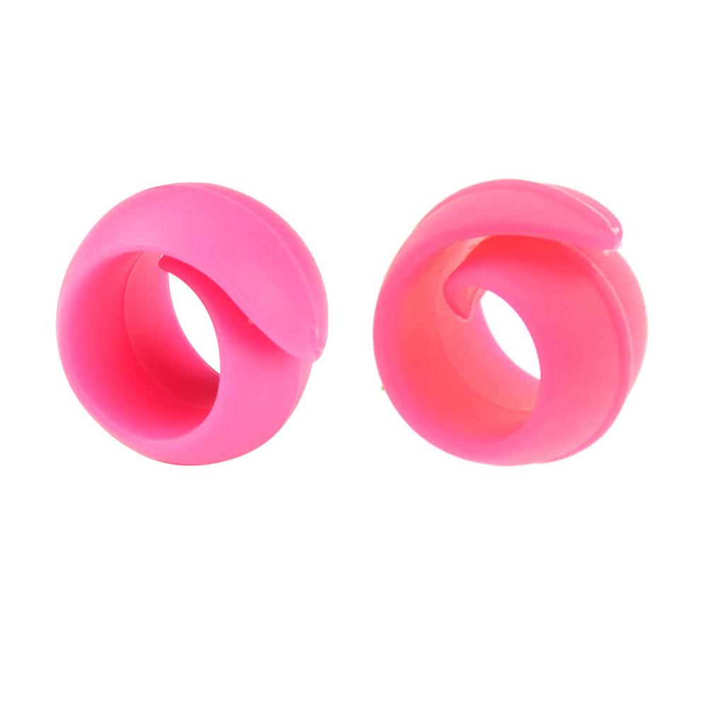 2pcs Bobbin Thread Holders Cross Stitch Accessories Silica Gel Retaining Clips Mini for Quilting Sewing Machine Spool Organizing