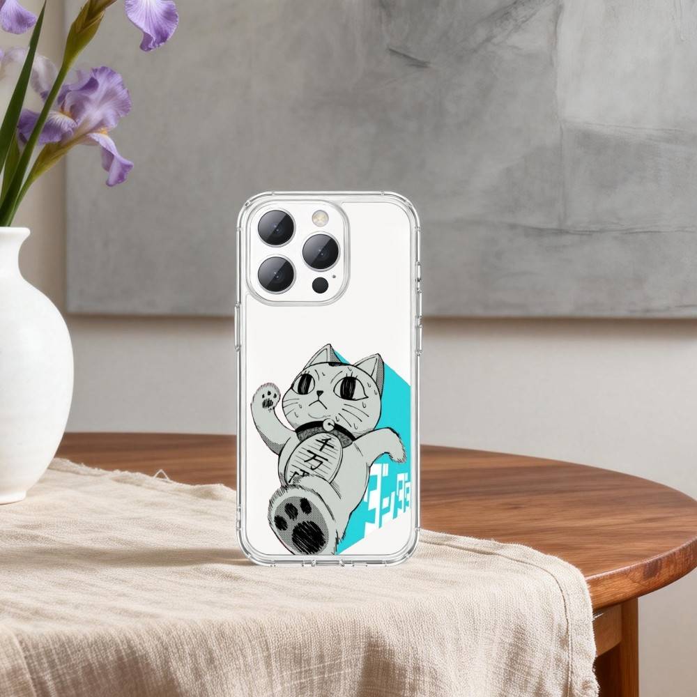 D-Dandadan Turbo G-Granny  Phone Case For iPhone17p,16,15,14,13Pro Max,us,Soft Silicone Transparent Cover
