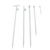 Galvanized T-Shaped Grounding Rod (5-Pack)