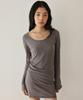 M.M.M Soft Long Tunic_Gray