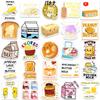 10/30/50pcs Cute Snack Food Drink Cartoon Stickers Funny Graffiti Decals for Kids Toy Water Bottle Phone Notebook Sticker Decor