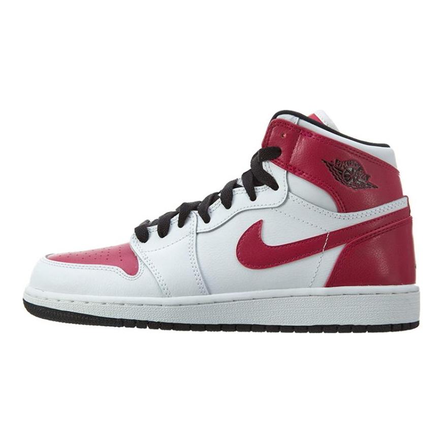 Jordan 1 Retro Bílá Sportovní Fuchsia GS Jordan 332148-108