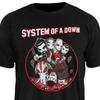Unisex Shirt Cotton Oversize Large Size Official Licensed T-Shirt System Of A Down Cartoon Stamp Rockwear