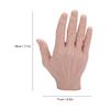 Life Size Silicone Male Hand Model Flexible Reusable Hand Model Bendable Artificial Hand  Beginners