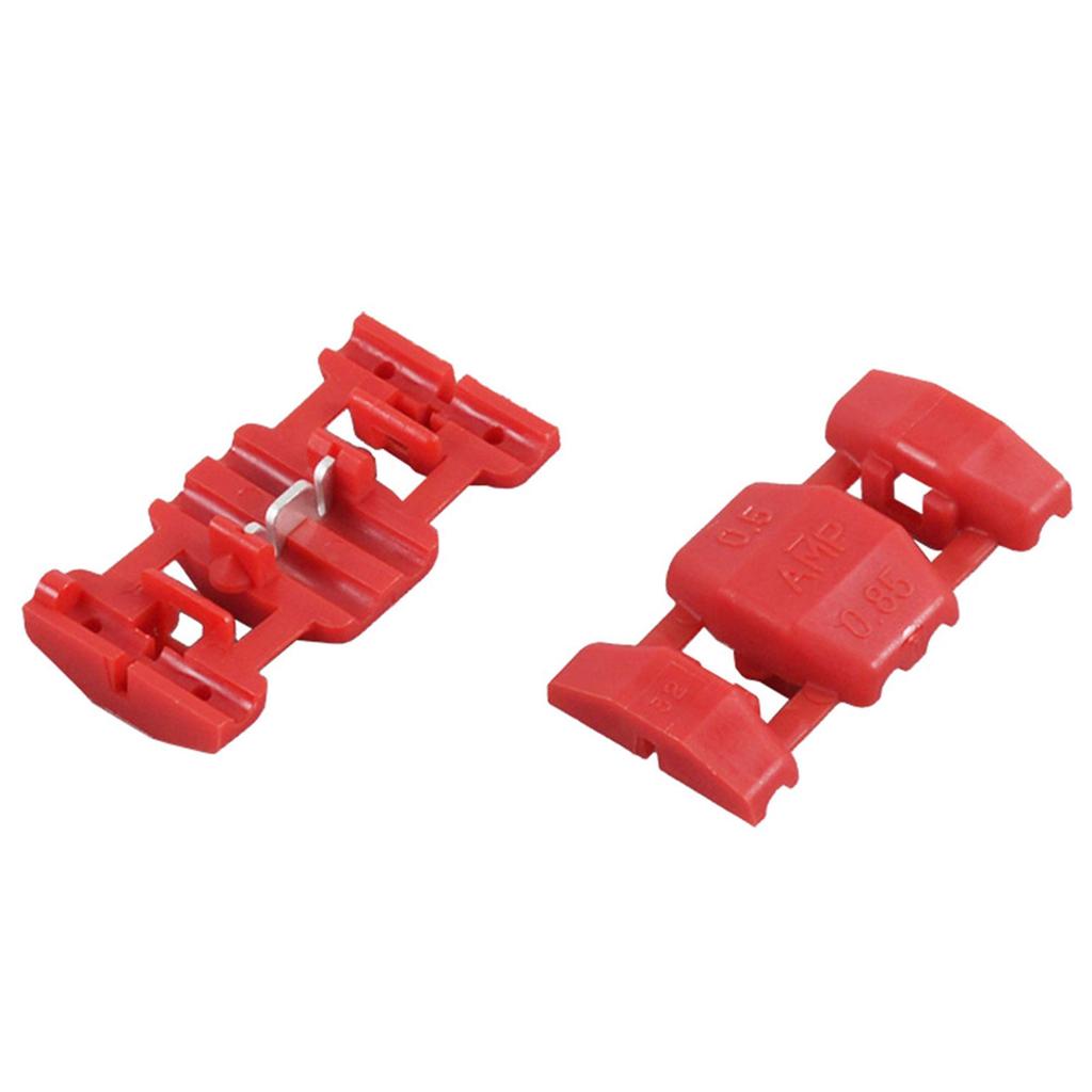 Amon 3336 Wiring Connector, Red, AV(S) 0.5 - 0.85 Sq, 8 Pieces