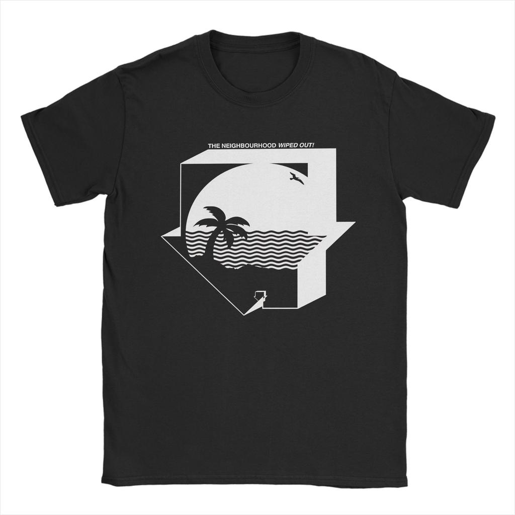 The Neighbourhoods TShirt Unisexs Cotton Tops Funny The NBHD Round Neck Short Sleeve