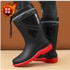 Herren Mittelschaft Gummistiefel Outdoor Anti-Rutsch Gummi Gamaschen Schuhe Für Männer Wasserdicht Angelstiefel Botas Hombre Zapatillas