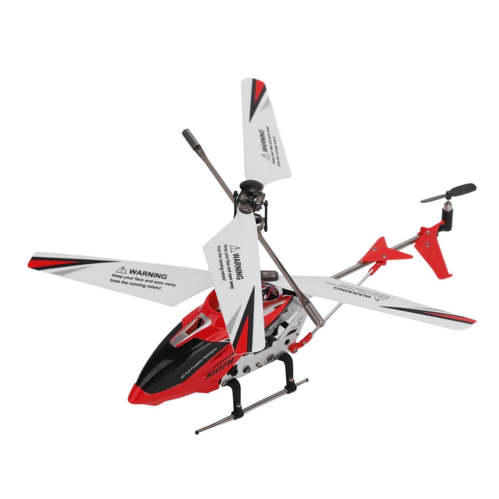 

Іграшковий радіокерований вертоліт 3-канальний стабілізатор гіроскопа Вертоліт з дистанційним керуванням з нічним підсвічуванням для червоний
