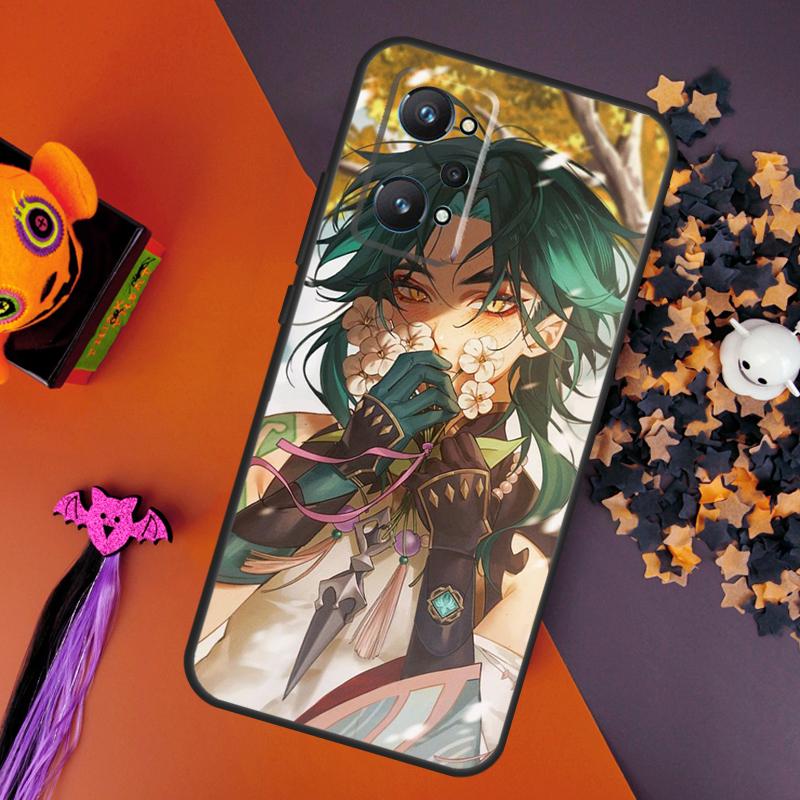 Xiao Genshin impact For Realme GT Neo 5 3 2 C55 C35 C33 C31 C30 C25 C21Y C15 C11 Realme 10 8 9 11 Pro Plus Case