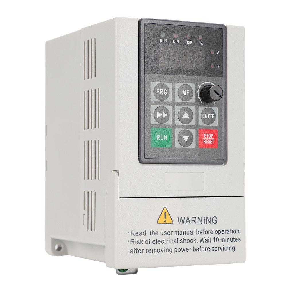 110V 0.75KW 7A Single Phase Input 3 Phase Output VFD Frequency Inverter Converter