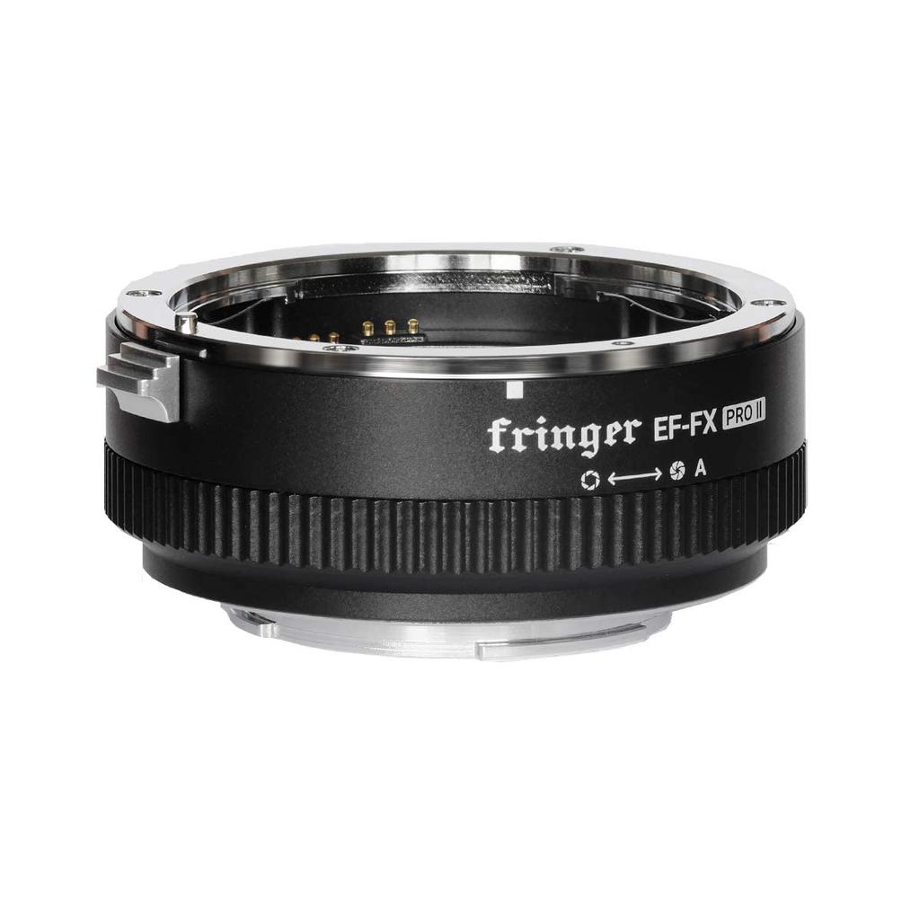 Fringer Smart Mount Adapter EF Mount Lens Fujifilm X Mount with Electronic Contacts and Aperture Ring II FR-FX2 (Canon Conversion) (PRO Version)