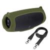 Silicone Cover for JBL Charge 5 Wi-Fi Speaker Waterproof Case Travel Carrying Protective Gel Soft Skin with Shoulder Strap