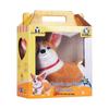 Quchao Hug Meow Simulated Cat Plush Toy with Talking, Blinking, and Tail Wagging Features for Kids