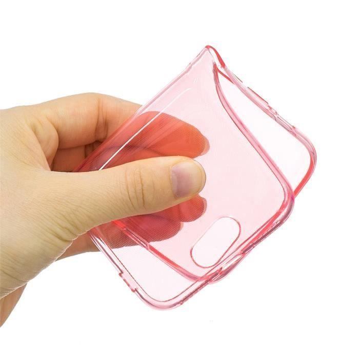 Coque Souple - Apple - iPhone 11 Pro Max - TPU Silicone - Verre Trempé - Transparent 2PCS