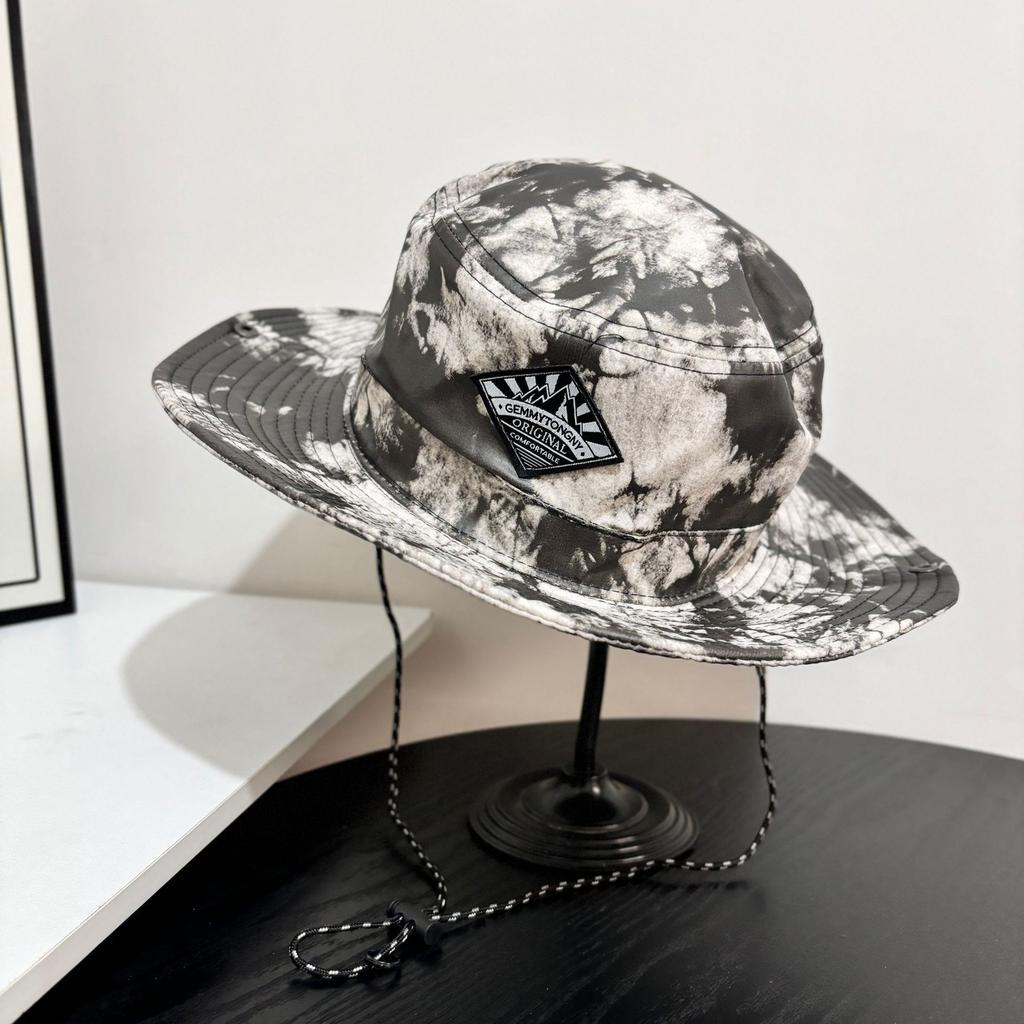 Outdoor Color Matching Travel Quick-drying Versatile Sunshade Bucket Hat Women's Sunscreen Mountaineering Fishing Hat Men's Basin Hat Trend