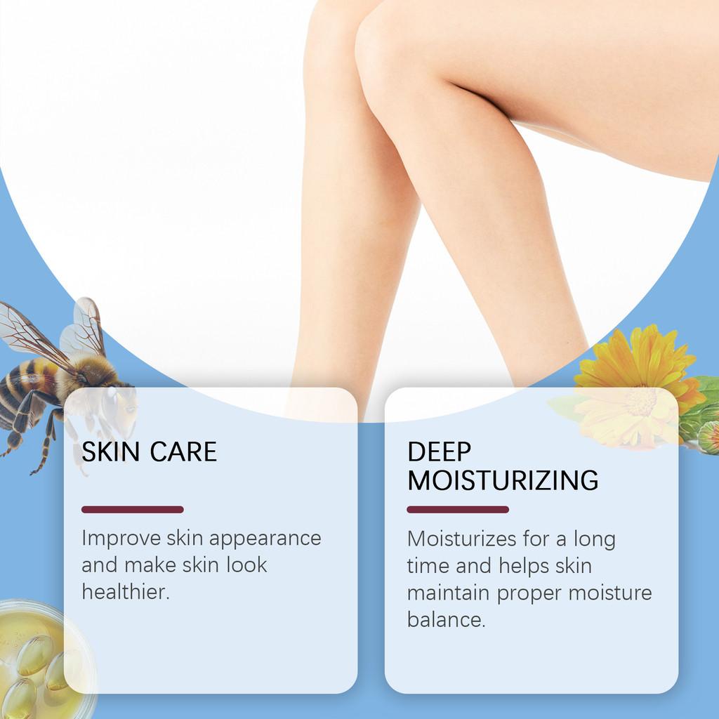 Ouhoe Leg Care Cream For Refreshing Relief And Daily Care For Tired Legs With Luxurious Emollients