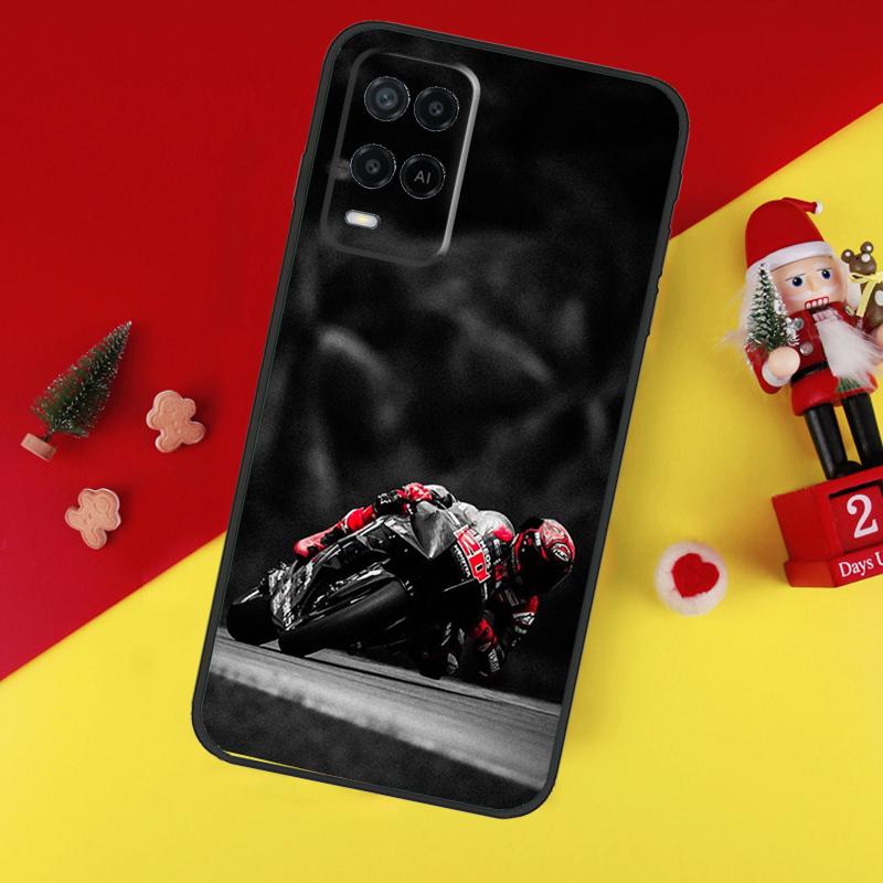 Moto Fabio Quartararo Case For Oppo A78 A98 A18 A38 A58 A5 A6 Pro A54 A74 A94 A17 A57 A80 A60 A40 A96 A76 A16 A15