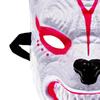 Halloween Cosplay Mask Masquerade Creepy Headgear Decorative Wolf Face for Fancy Dress