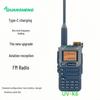 Quansheng UV-K6 Walkie-Talkie UV-K5, Aviation Multi-Band, One-Key Frequency Pairing, Bilingual English/Chinese.