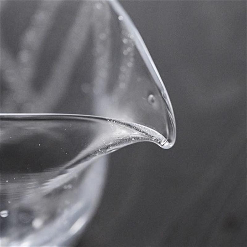 Japanese Style 200ML Bubble Heat-resistant Glass Fair Cup Tea Pitcher Chahai Thicken Justice Cup Kung Fu Tea Cup Set Accessories