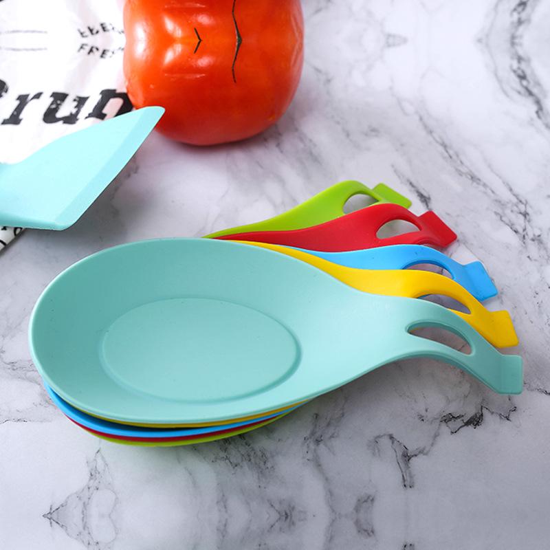 Silicone Heat-Resistant Spoon Rest and Condiment Dish