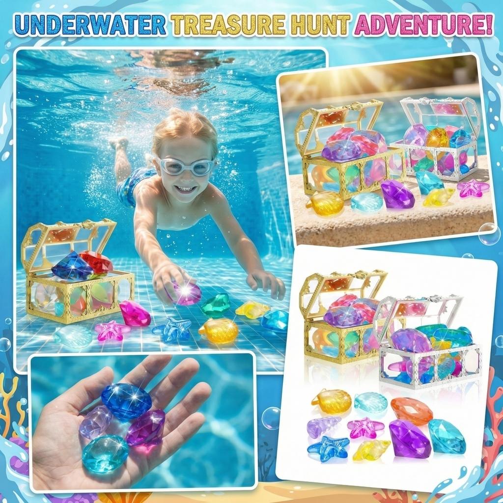 Children's Water Play Toy Set, Interesting Water Toy Set, Including Various Fun Toys