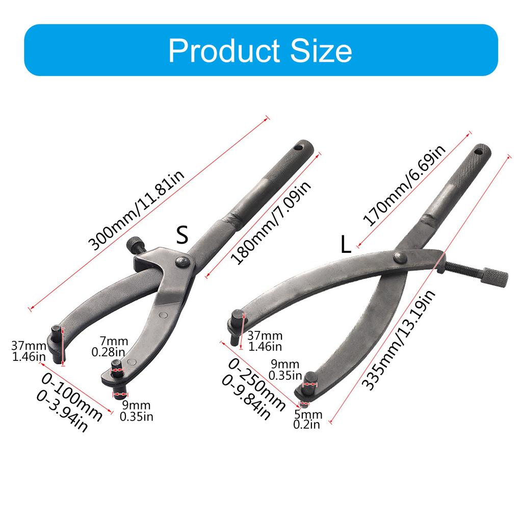Versatile Motorcycle Flywheel Spanner Motorcycle Flywheel Holder Stable Flywheel Wrench for Motorbike Maintenance