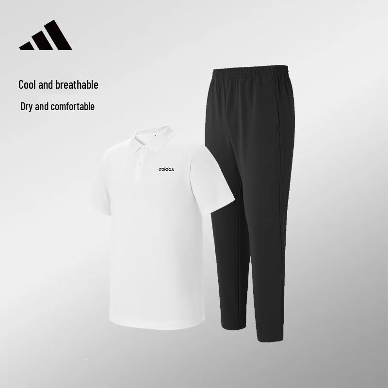 Adidas Men s Summer Breathable Sportswear Set 2XL