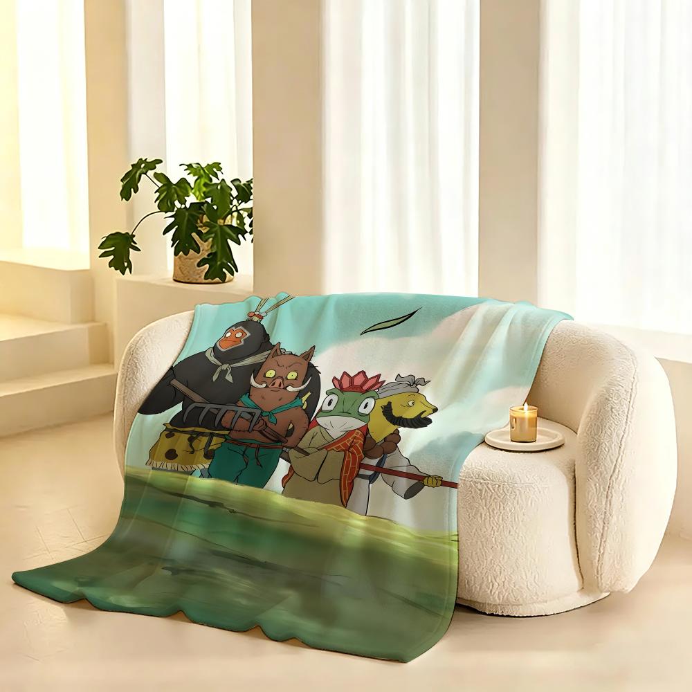 Nobody Movie Throw 240G Flannel Blanket, Suitable For Sofas, Beds, Offices, Exquisite Gift Blankets