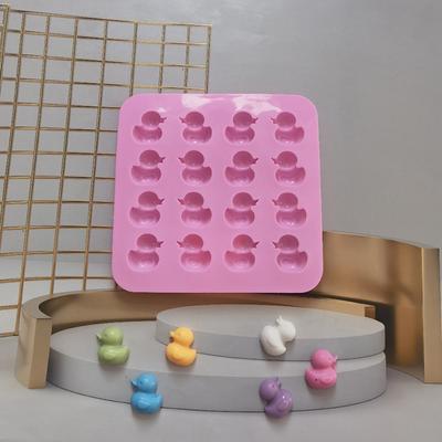 Ördek Silikon Yumuşak Şeker Çikolata Şeker Kalıbı Bisküvi Kek Sabun El Sanatı Pişirme Kalıbı Dekoratif Pasta DIY Aracı