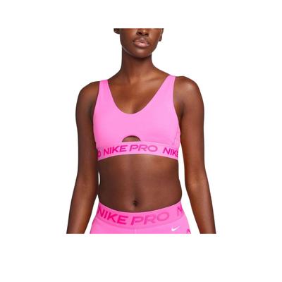 Indy Logo Bequemer Weicher Sport-BH Damenunterwäsche Verspieltes Rosa FQ2653-675