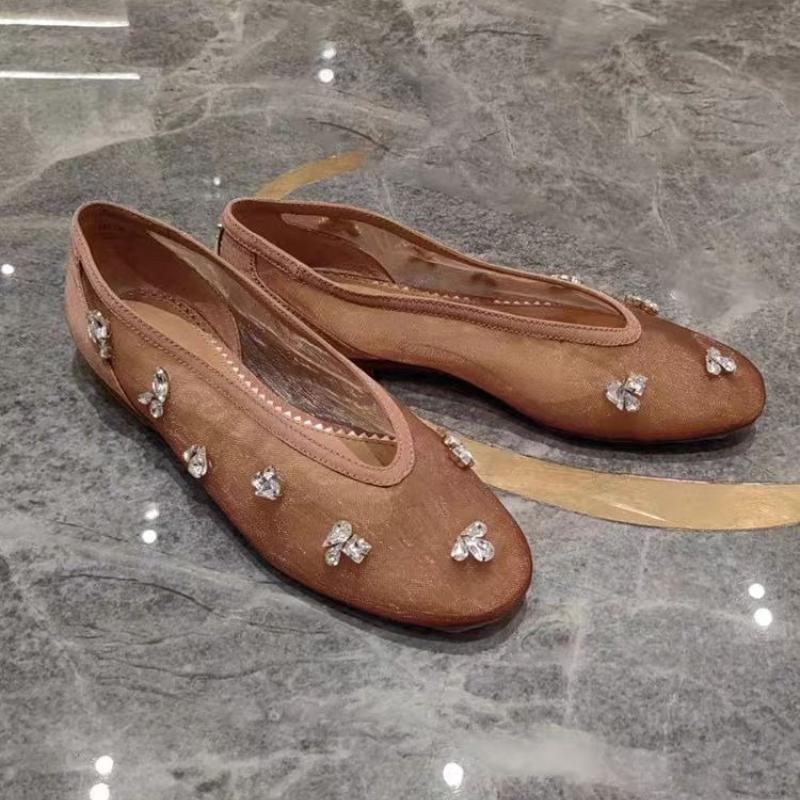 Fashion Women Soft and Comfortable Flat Bottom Shoes Flats Fashion Soft Sandals 2025 Summer Shallow Cozy Woman Sport Shoes Designer