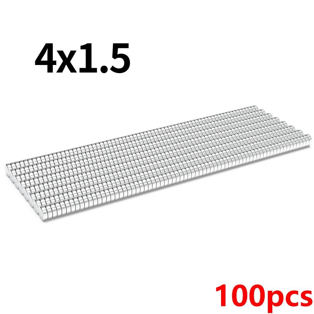 Super Strong Neodymium Magnet N35 NdfeB Permanent Magnetic imanes Round Powerful Magnets Refrigerator Magnet 4x1.5 4x2 5x1 6x2