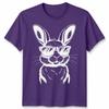 Funny Bunny Face Sunglasses Rabbit Easter Day Unisex Tshirt Gift