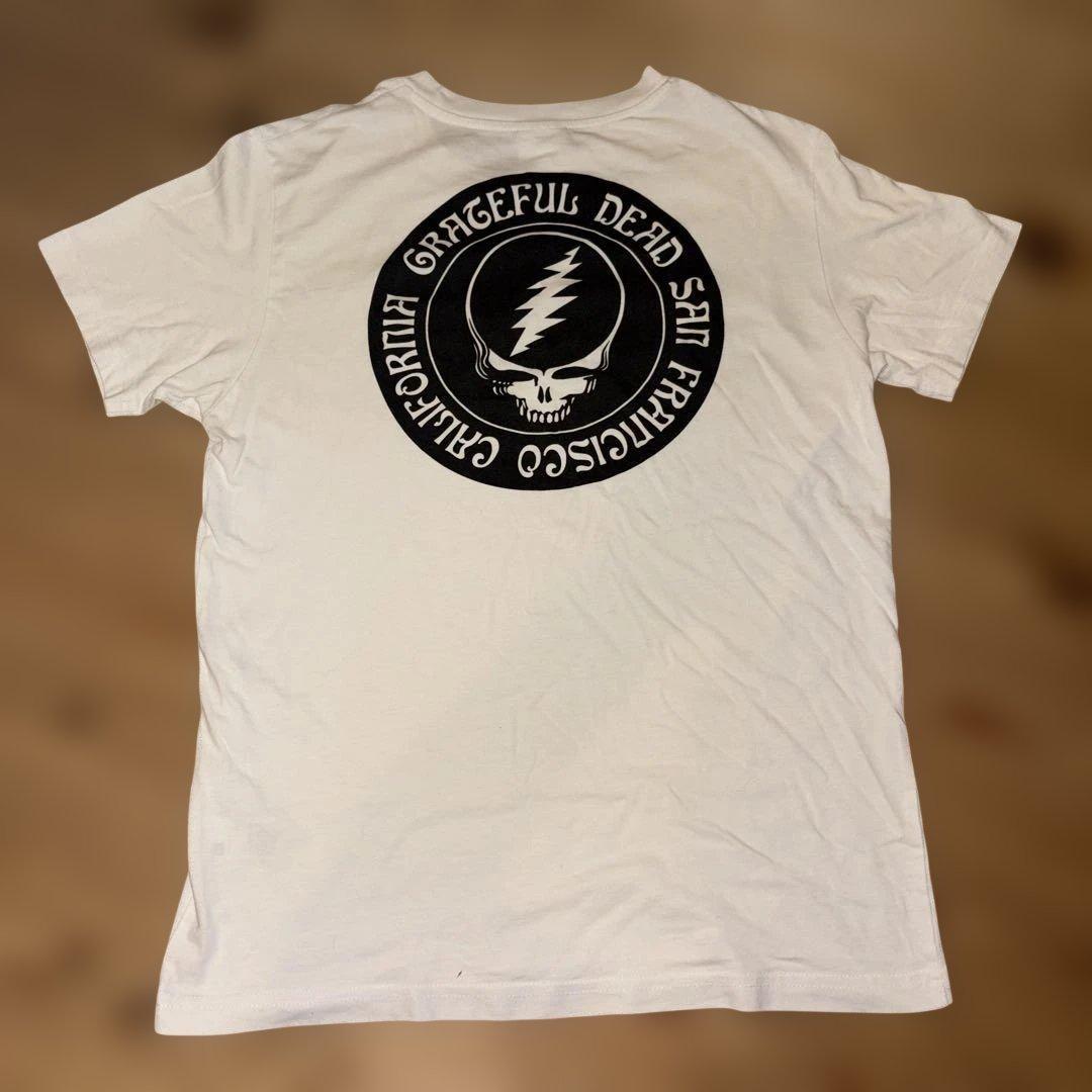 GU Grateful Dead T-shirt White Size S XXXL