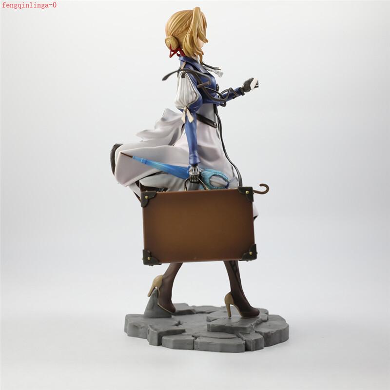 Anime Violet Evergarden 1/7 Scale Figure Collectible Model Doll Toys Gift 25cm