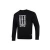 Sweatshirts Men's Black Crew Neck Moderate Regular H39312