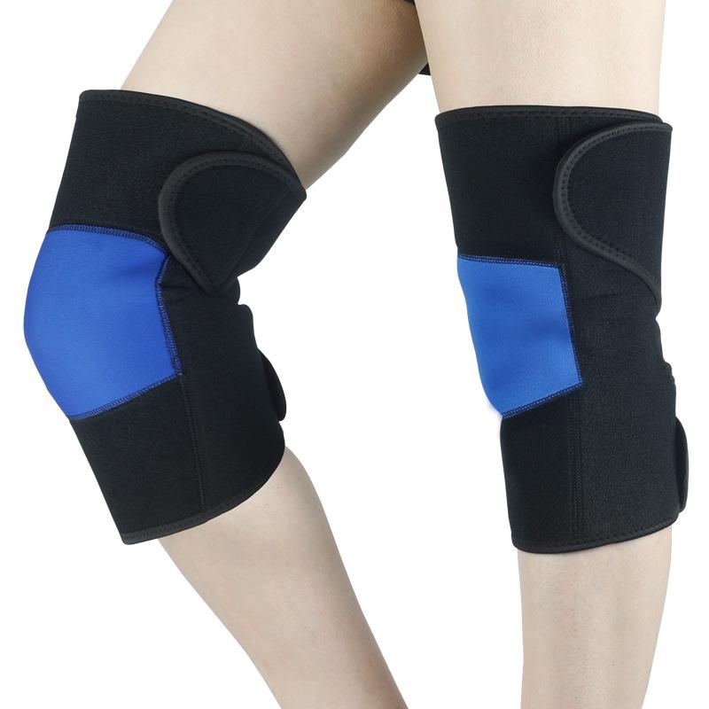 Magnetic Thermal Knee Protection Pads for Middle-Aged & Elderly with Adjustable Straps