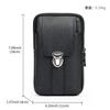 New Genuine Leather Men's Waist Bag Work Multifunctional Belt Wearing Mobile Phone Head Cover Layer Cowhide
