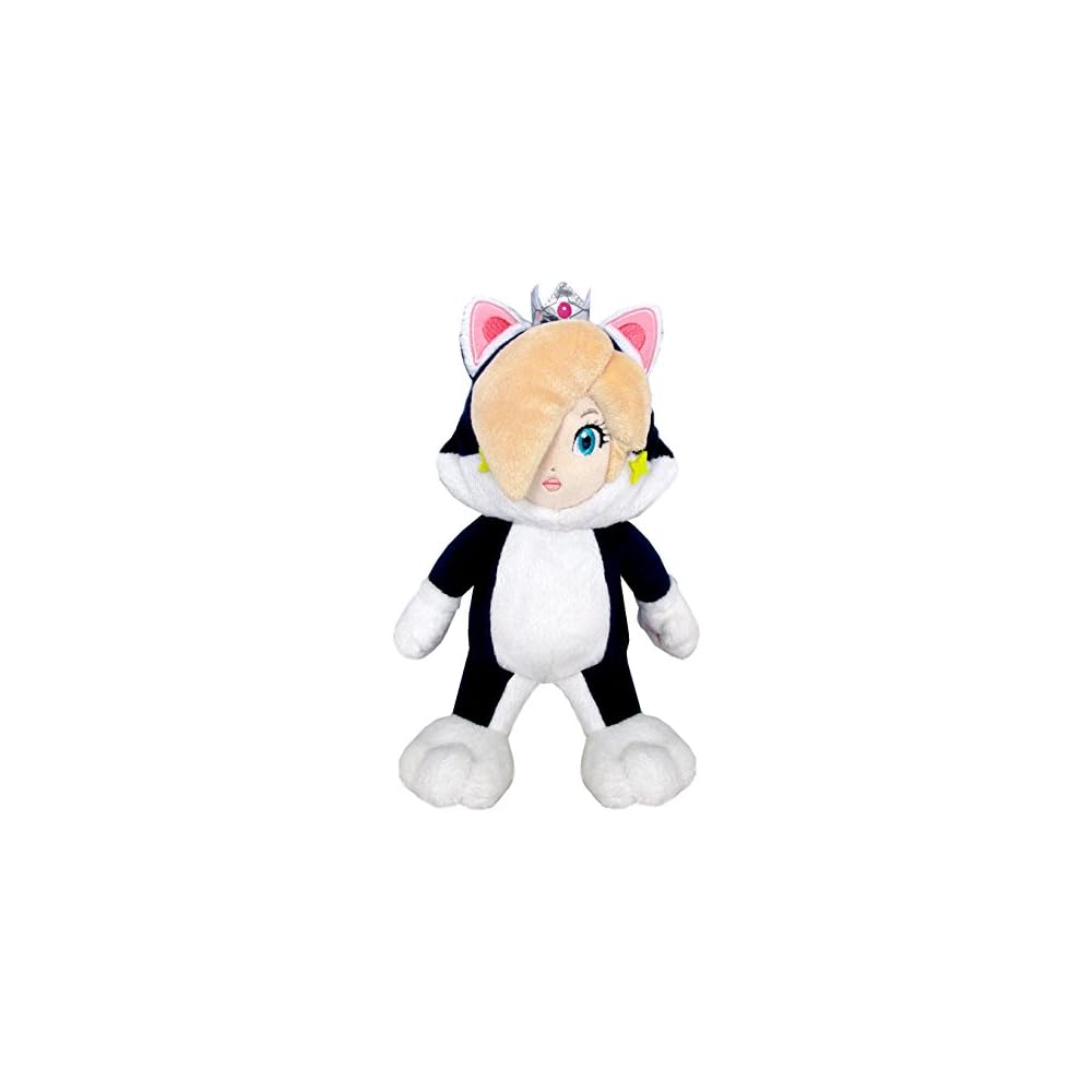 San-Ei Trading Super Mario 3D World Cat Rosetta Plush Toy Size S 812063
