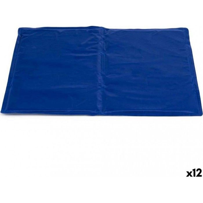 NC Tapis Pour Chien Rafraîchissant Bleu Mousse Gel 39,5 X 1 X 50 Cm (12 Unités)